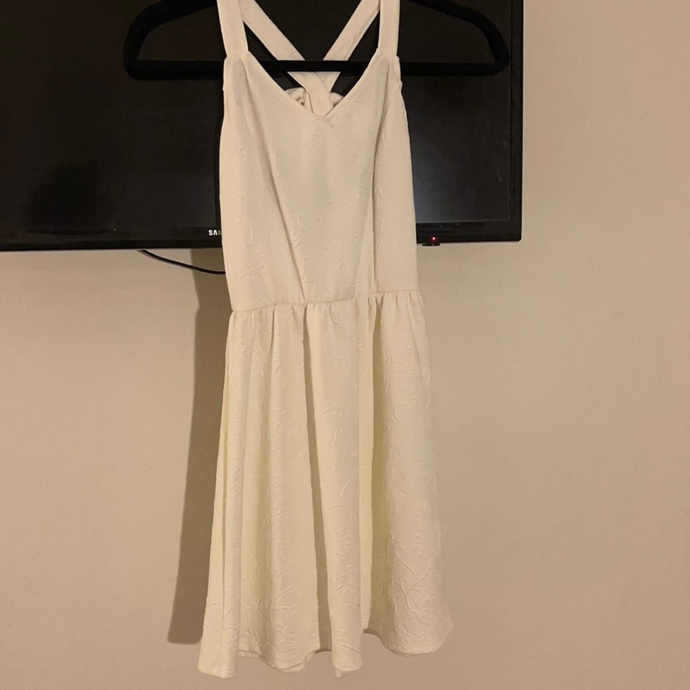 White dress